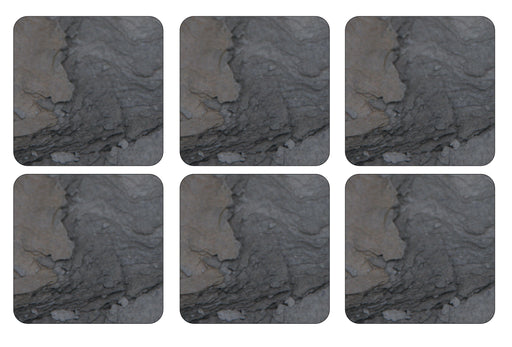 Pimpernel - Midnight Slate Set of 6 Coasters | 4 x 4 Inchs - Limolin 
