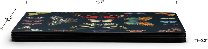 Pimpernel - Pimpernel Botanic Garden Harmony Placemats (Set of 4) | 15.7 x 11.7 in - Limolin 