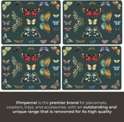 Pimpernel - Pimpernel Botanic Garden Harmony Placemats (Set of 4) | 15.7 x 11.7 in - Limolin 