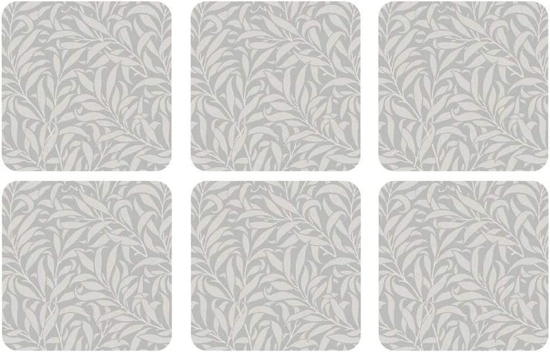 Pimpernel - Pure Morris Willow Bough Set of 6 Coasters | 4 x 4 in - Limolin 