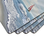 Pimpernel - Rays of Hope Large Set of 4 Placemats | 15.7 x 11.7 inches - Limolin 