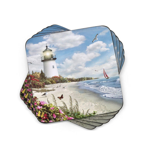 Pimpernel - Rays of Hope Set of 6 Coasters | 4 x 4 Inches - Limolin 
