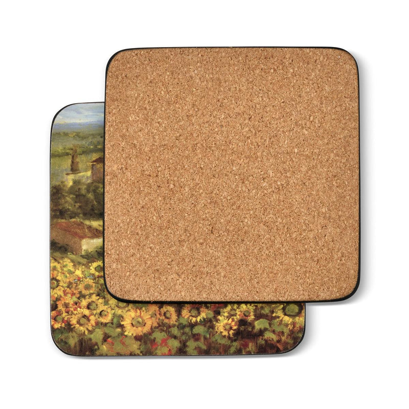 Pimpernel - Tuscany Set of 6 Coasters | 4 x 4 Inches - Limolin 