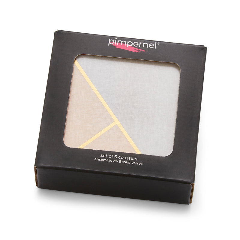 Pimpernel - URBAN CHIC COASTERS S/6 - 4"X4" - Limolin 