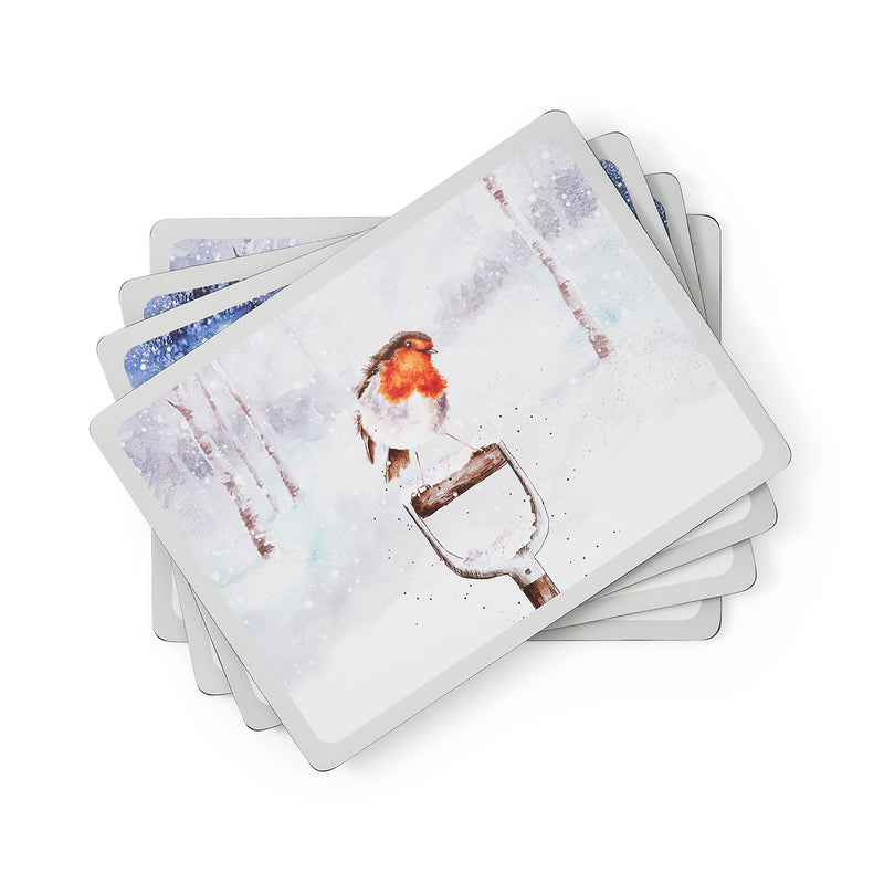 Pimpernel - Wrendale Placemats Winter Skies S/4 - Limolin 