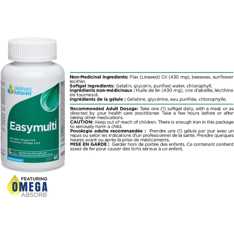 Platinum Naturals - Easymulti - 60 - Limolin 