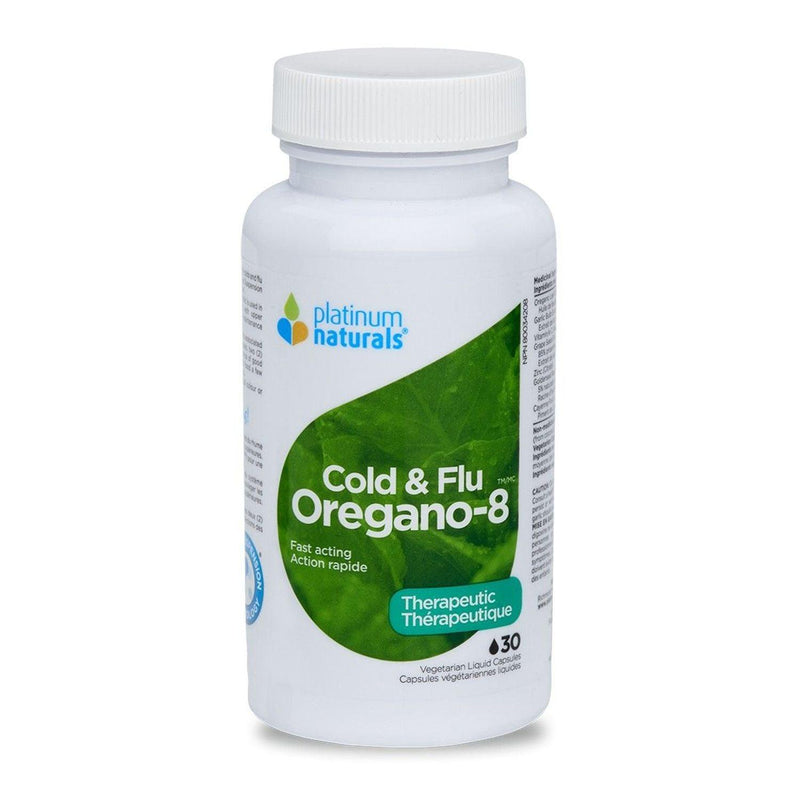 Platinum Naturals - Oregano - 8 Cold & Flu, 30 - Limolin 