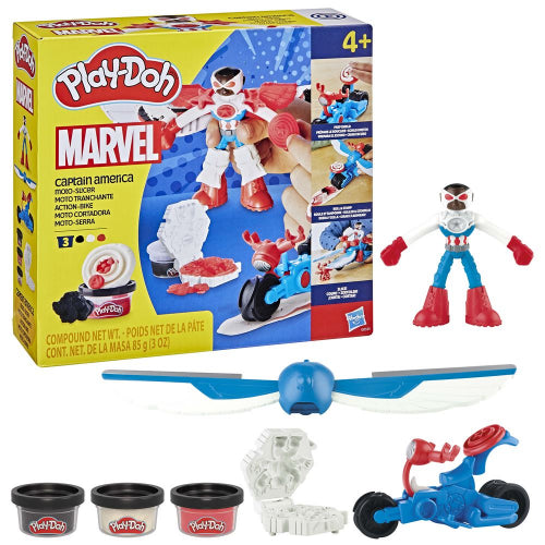 Play-Doh - Captain America Moto-Slicer - Limolin 
