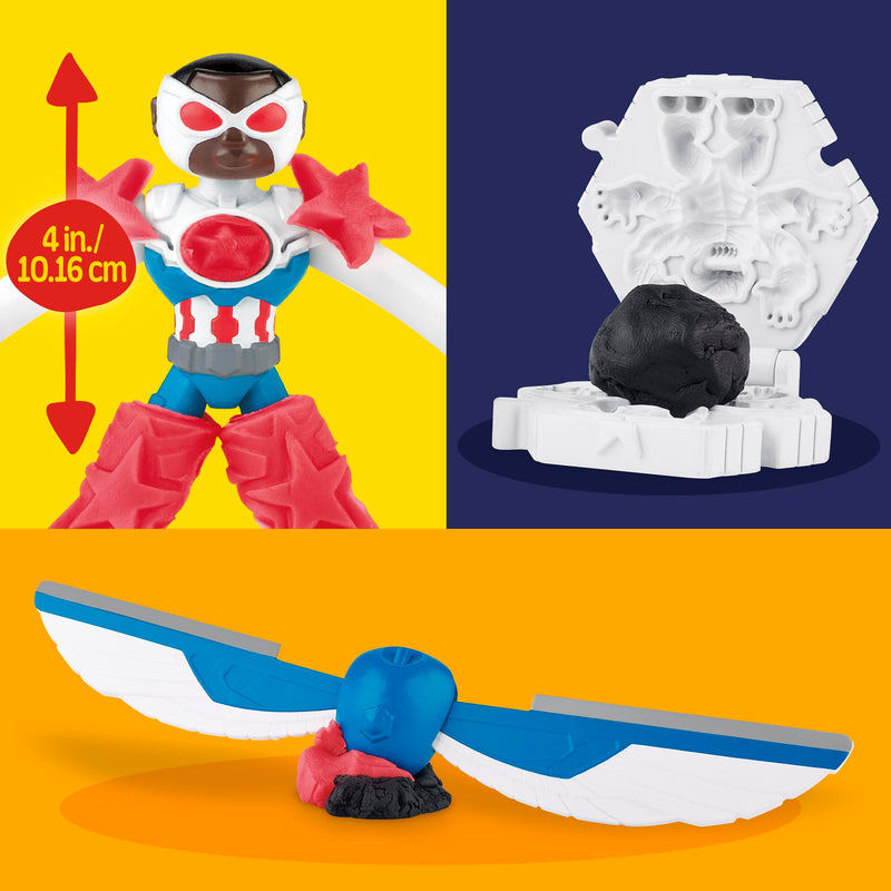 Play-Doh - Captain America Moto-Slicer - Limolin 