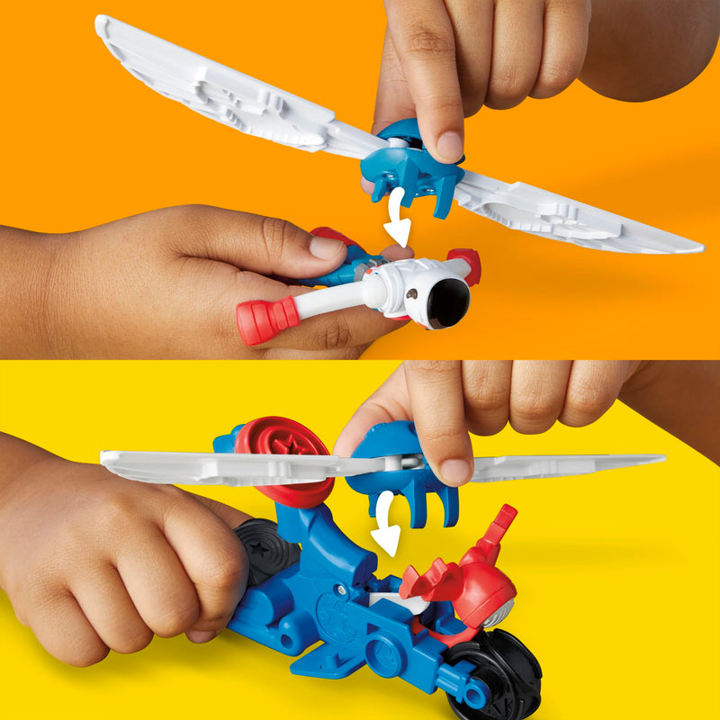 Play-Doh - Captain America Moto-Slicer - Limolin 
