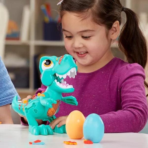 Play-Doh - Dino Chomp N Chow Rex Playset - Limolin 