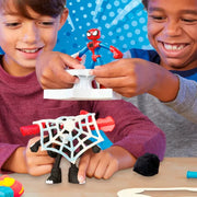 Play-Doh - Spiderman Launch And Slice Battle - Limolin 