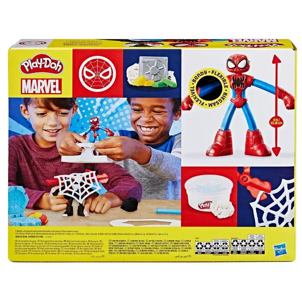 Play-Doh - Spiderman Launch And Slice Battle - Limolin 