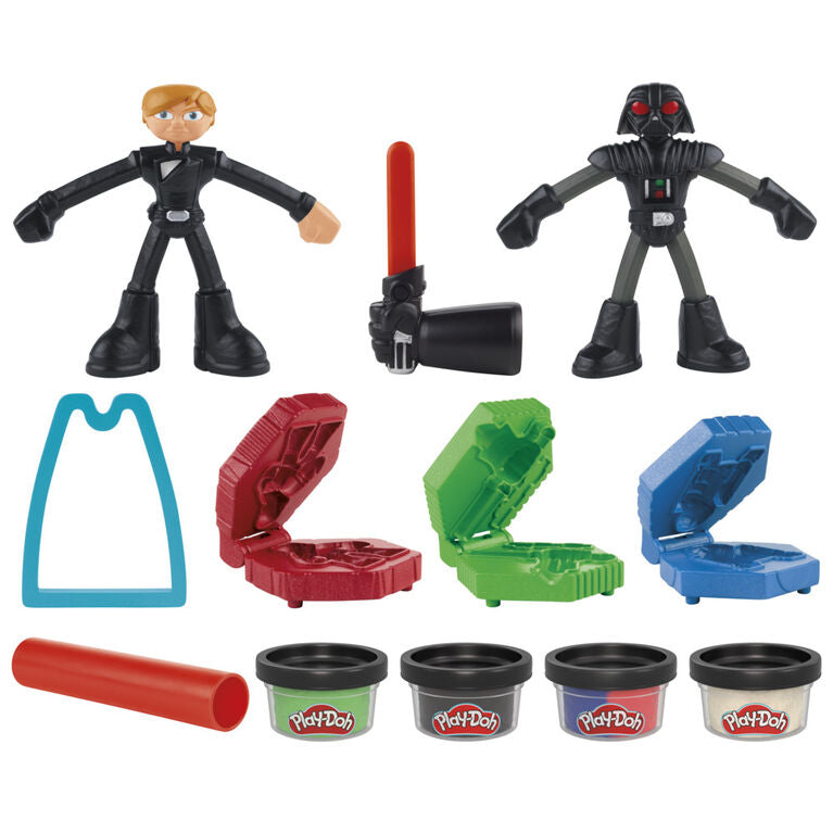 Play-Doh - Star Wars - Squish And Slice Lightsabers - Limolin 