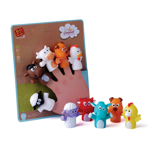 Playwell - Animal Finger Puppets(12Pcs/Disp) - Limolin 