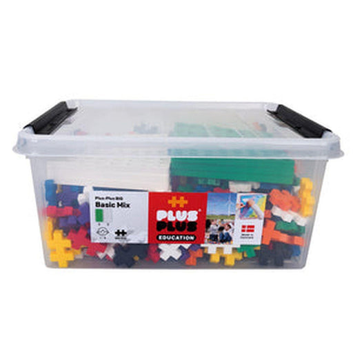 Plus-Plus - Big - Educational With 10 Baseplates - 400Pc - Limolin 