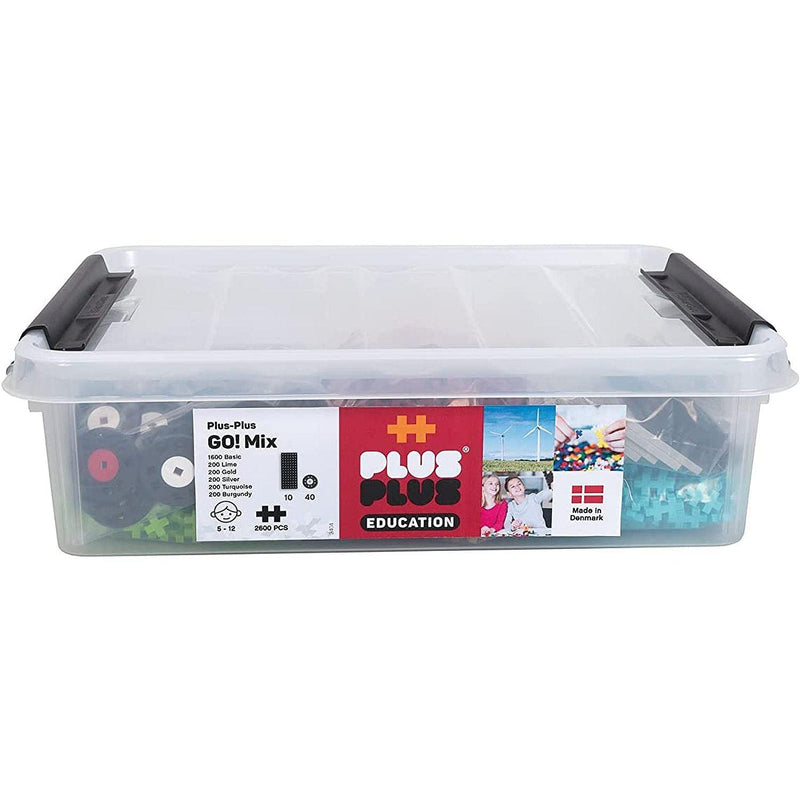 Plus-Plus - Go! - Educational Mix 2600Pc - Limolin 
