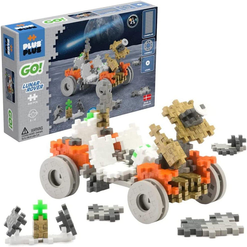 Plus-Plus - Go! - Lunar Rover - 200Pc - Limolin 