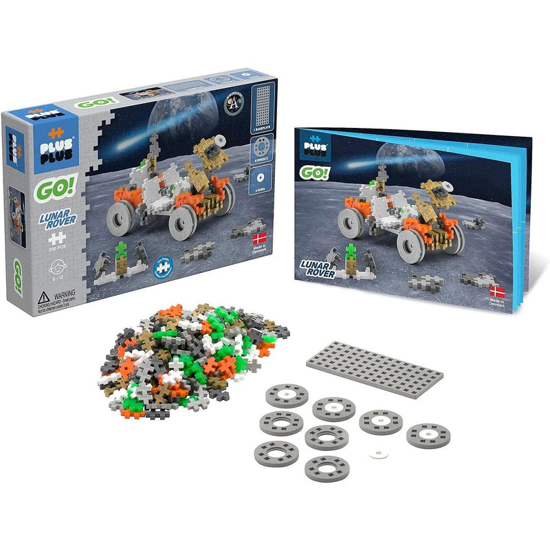 Plus-Plus - Go! - Lunar Rover - 200Pc - Limolin 