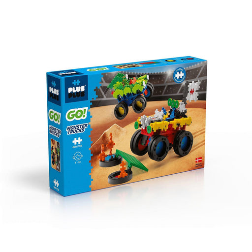Plus-Plus - Go! - Monster Trucks - 600Pc - Limolin 
