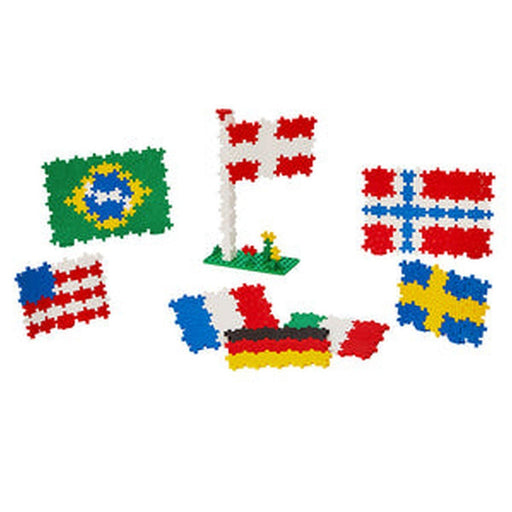 Plus-Plus - Learn To Build - Flags of The World - 600Pc - Limolin 