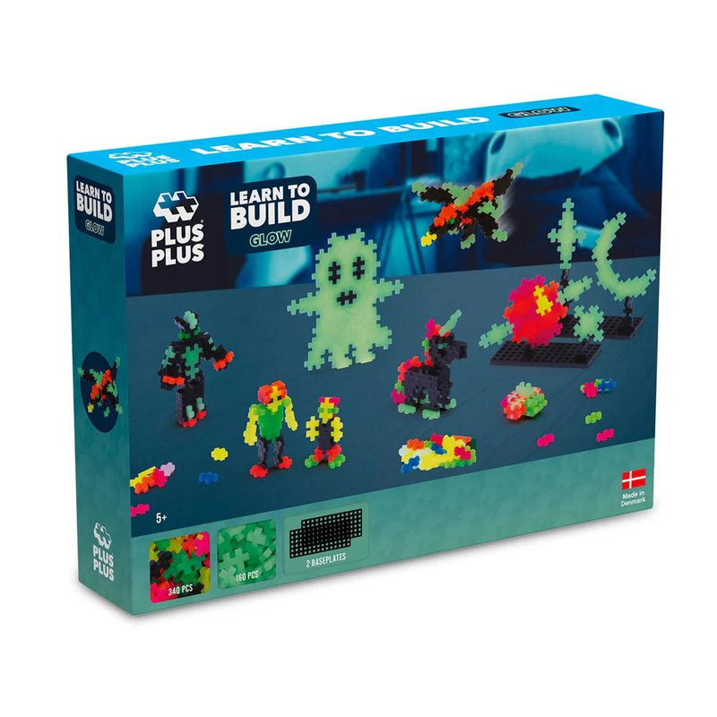 Plus-Plus - Learn To Build - Glow - 500Pcs - Limolin 