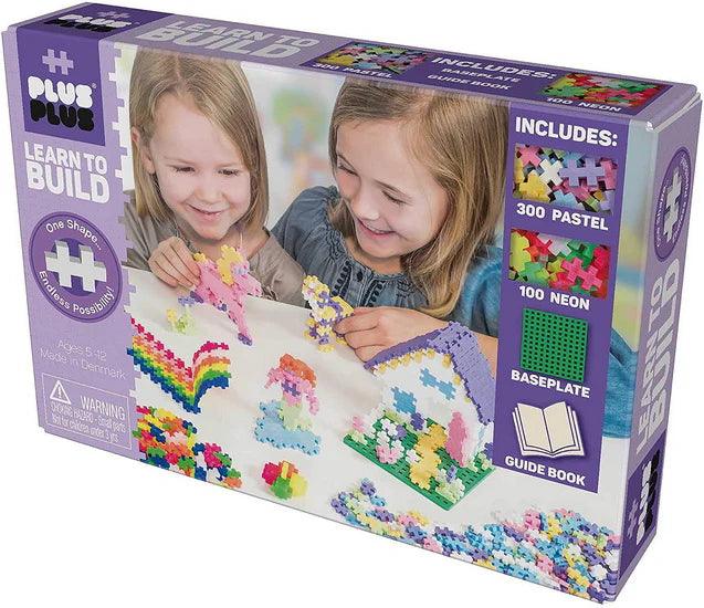 Plus-Plus - Learn To Build - Pastel - 400 Pcs - Limolin 