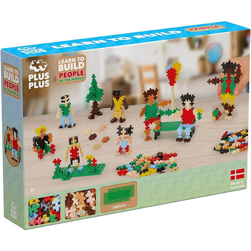 Plus-Plus - Learn To Build - People of The World - 275Pc - Limolin 