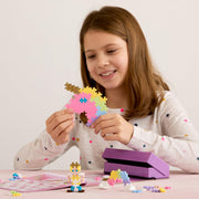 Plus-Plus - Puzzle By Number - Activity Pad - Fairy Tale - 125Pcs - Limolin 