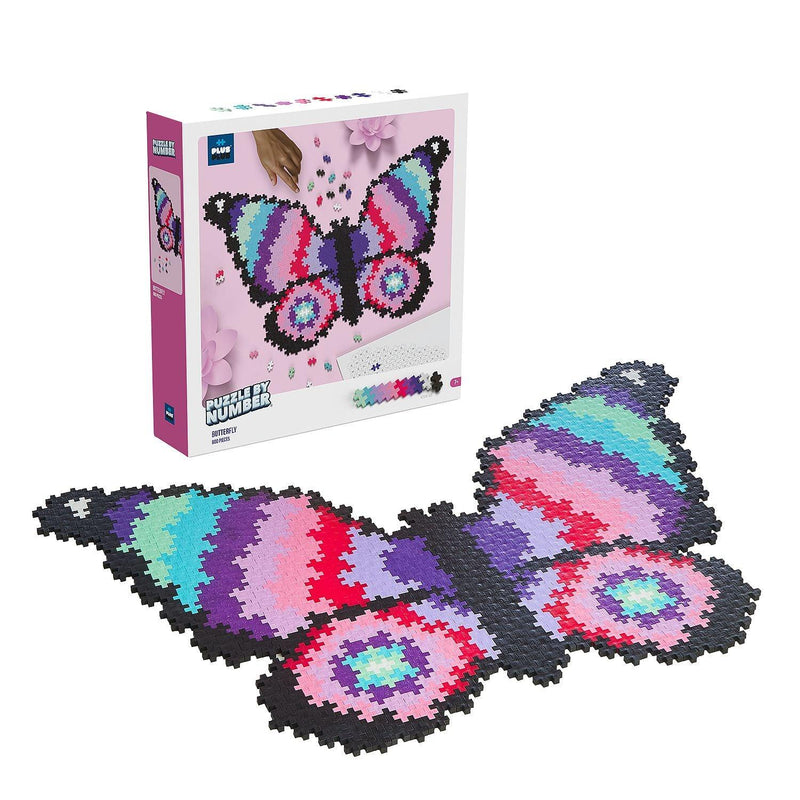 Plus-Plus - Puzzle By Number - Butterfly - 800Pc - Limolin 