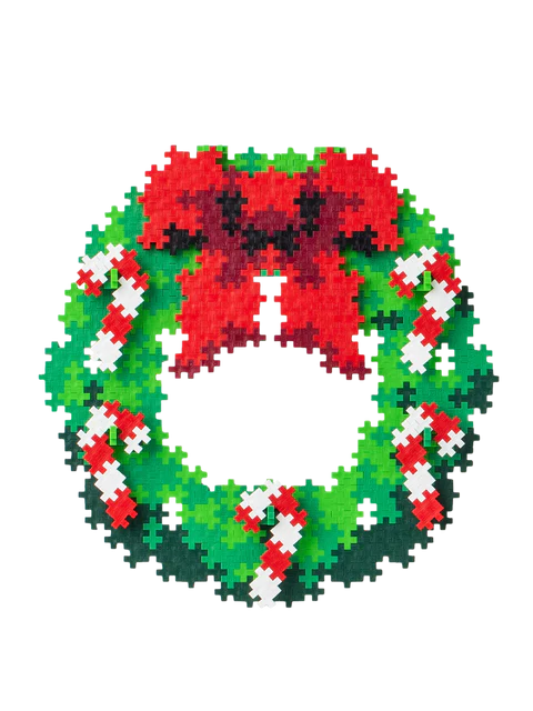 Plus-Plus - Puzzle By Number - Christmas Wreath - 500Pcs - Limolin 