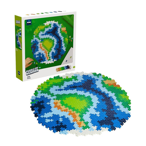 Plus-Plus - Puzzle By Number - Earth - 800Pc - Limolin 