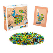 Plus-Plus - Puzzle By Number - Peacock - 800Pc - Limolin 