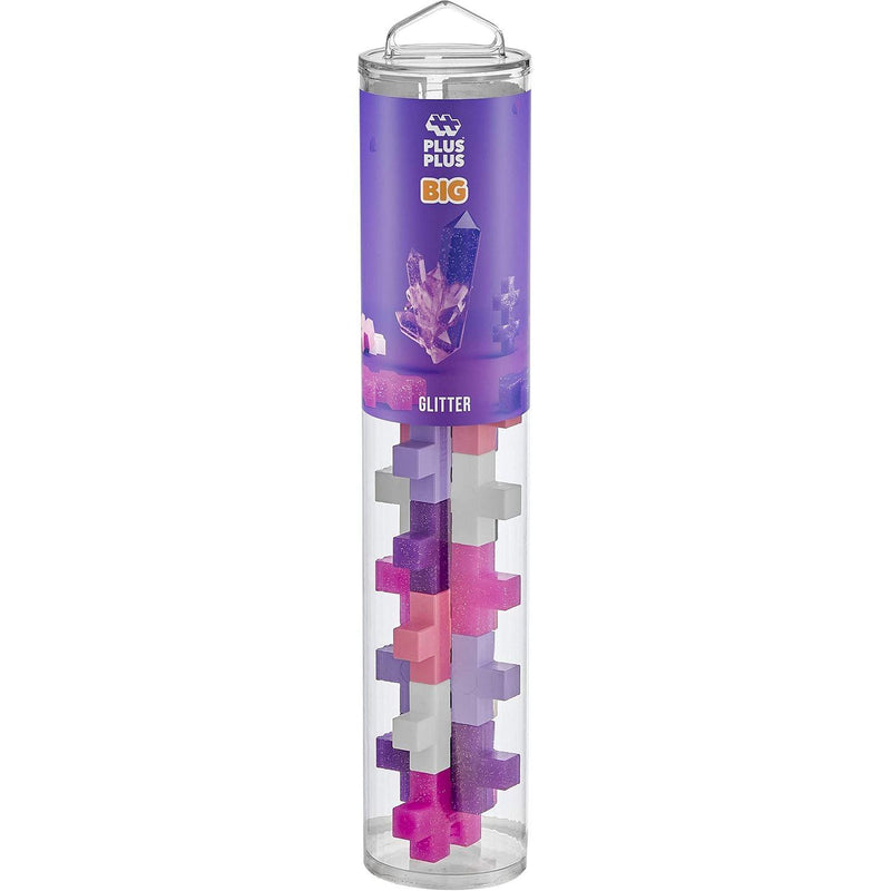 Plus-Plus - Tube - Big - Glitter - 15Pc - Limolin 