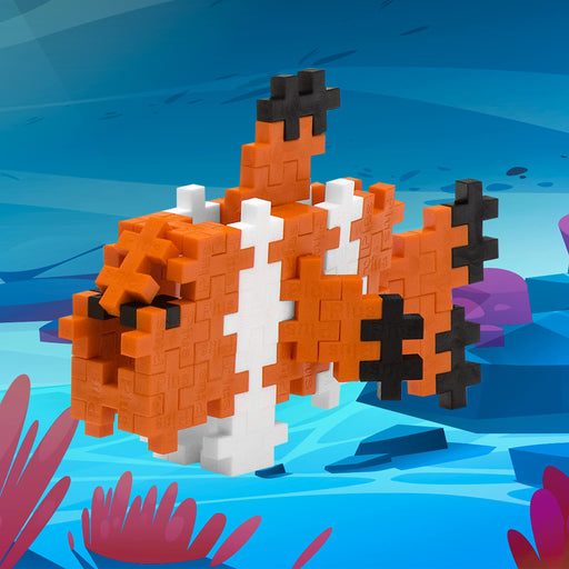 Plus-Plus - Tube - Clownfish - 70Pcs - Limolin 