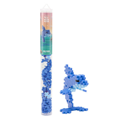 Plus-Plus - Tube - Dolphin - 70Pcs - Limolin 