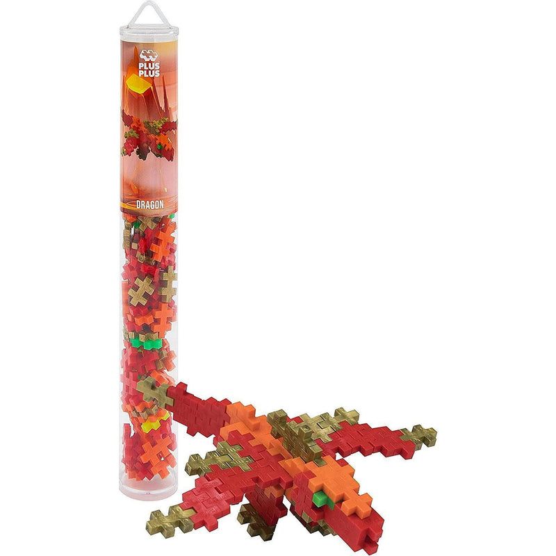 Plus-Plus - Tube - Dragon - 70Pc - Limolin 