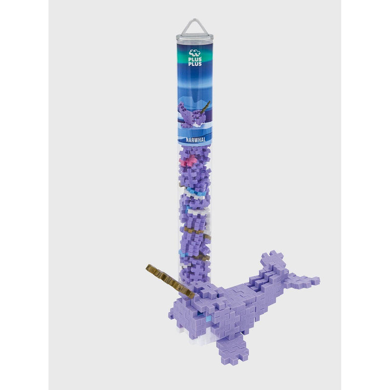 Plus-Plus - Tube - Narwhal - 70Pc - Limolin 
