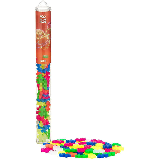 Plus-Plus - Tube - Neon Mix - 70Pc - Limolin 