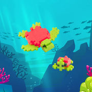 Plus-Plus - Tube - Sea Turtle - 70Pcs - Limolin 
