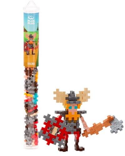Plus-Plus - Tube - Viking - 70Pcs - Limolin 