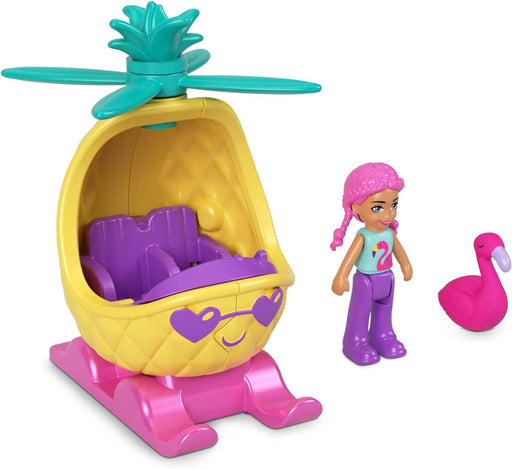 Polly Pocket - Pollyville Single Fig & Car - Limolin 