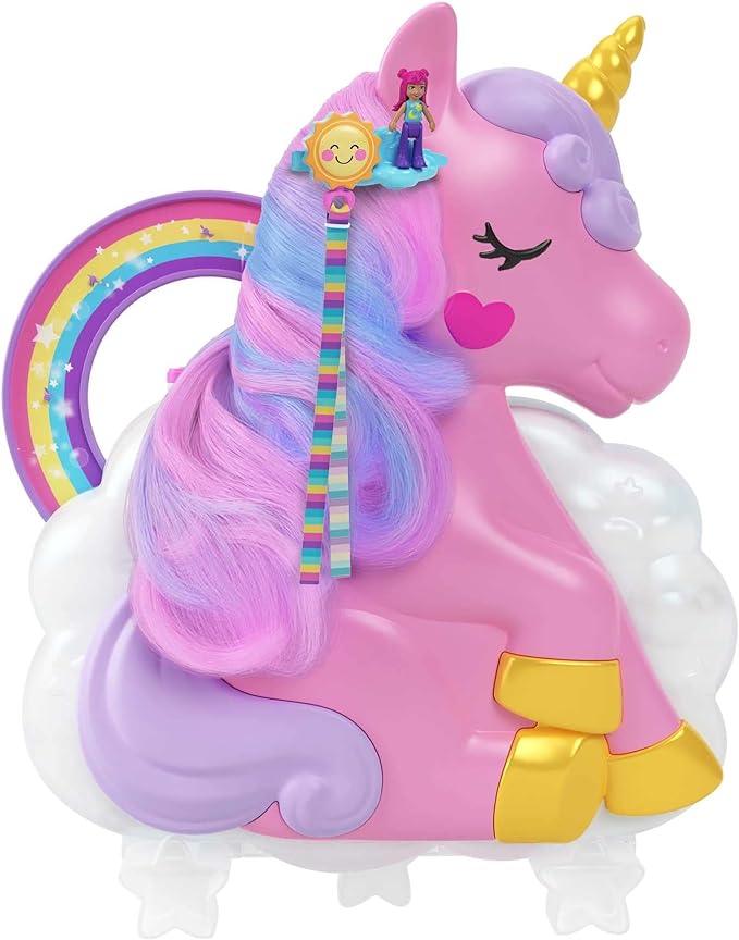 Polly Pocket - Rainbow Unicorn Salon - Limolin 