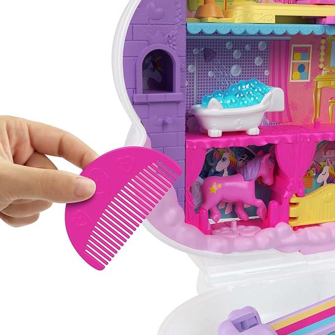 Polly Pocket - Rainbow Unicorn Salon - Limolin 