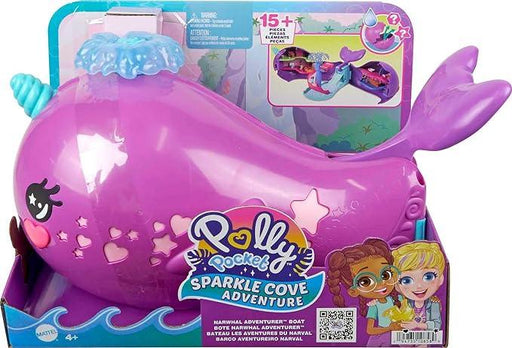 Polly Pocket - Sparkle Cove Narwhal Boat - Limolin 