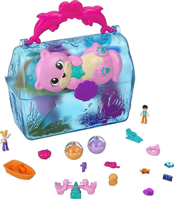 Polly Pocket - Sparkle Cove Treasure Chest - Limolin 