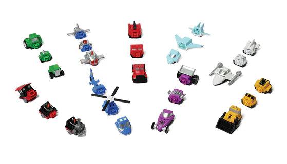 Popular Playthings - MICRO Mix or Match Vehicles Deluxe 2 (Bilingual) - Limolin 