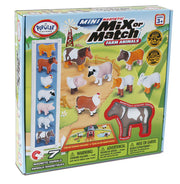Popular Playthings - MINI Magnetic Mix or Match Farm (Bilingual) - Limolin 