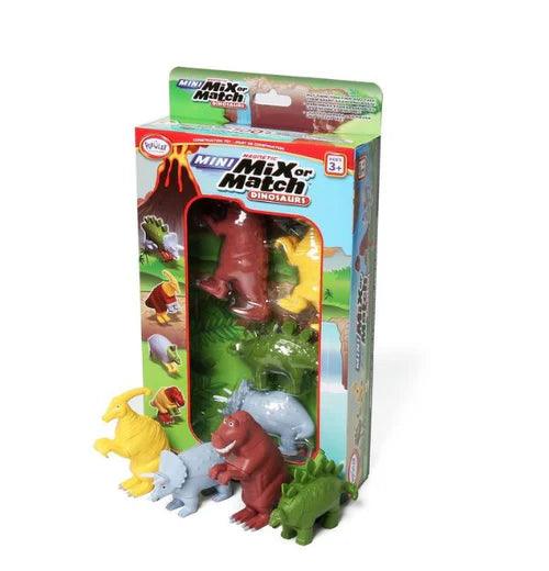 Popular Playthings - MINI Mix or Match Dinosaurs 1 (Bilingual) - Limolin 