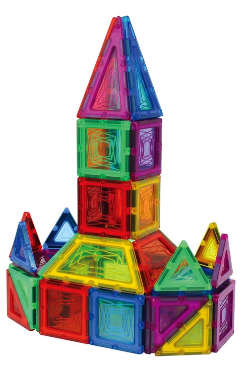 Popular Playthings - MagSnaps 100-Piece (Bilingual) - Limolin 